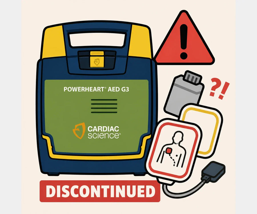 Powerheart G3 product discontinued