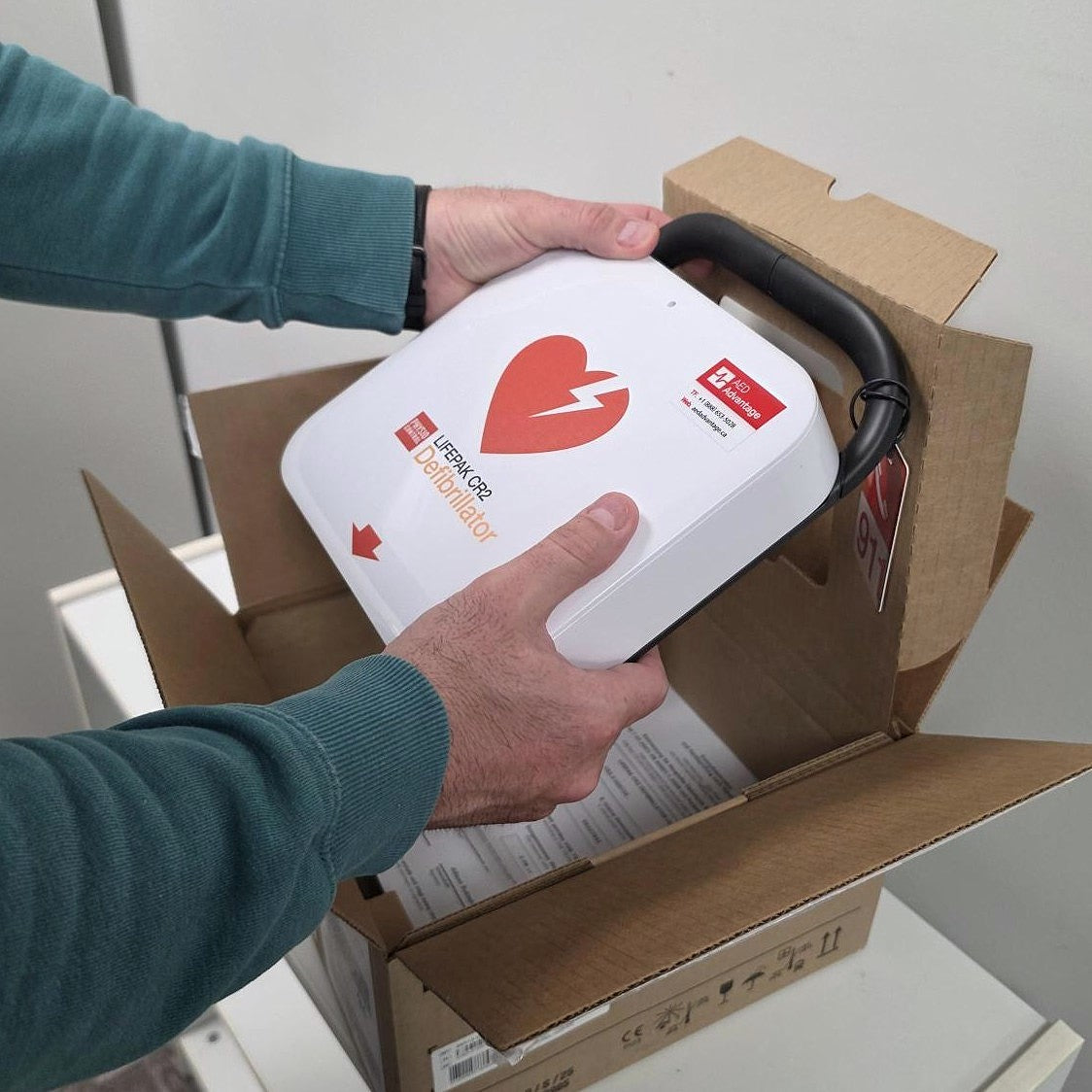 Défibrillateur LIFEPAK CR2: Remis à neuf certifié